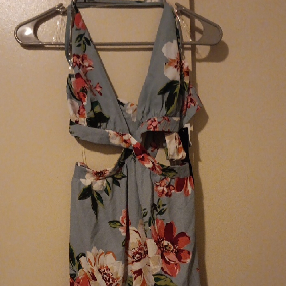 Floral Wrap Dress